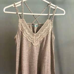 Grey tank top